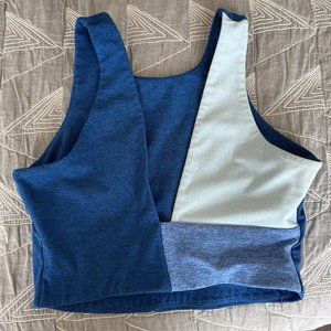 Outdoor Voices Venus Crop Top - Light Blue